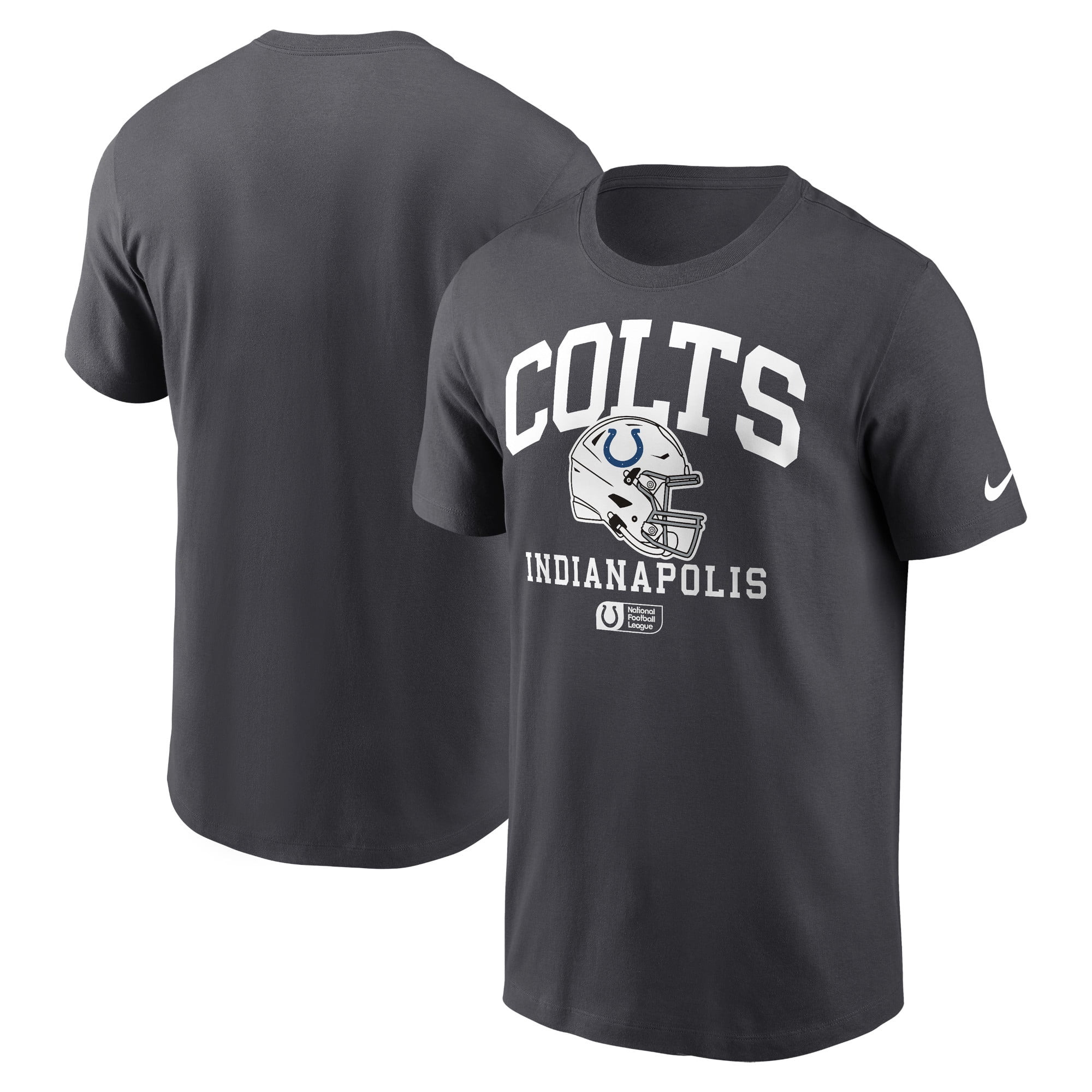 Men 2025 NFL Indianapolis Colts Grey T shirts->nfl t-shirts->Sports Accessory